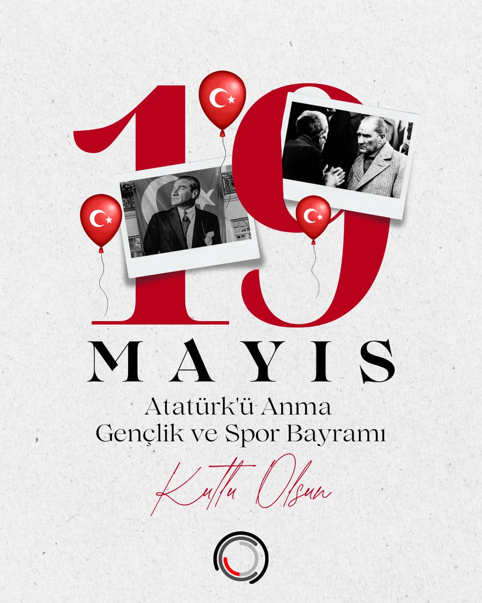 Tüm Kurtuluş Savaşı kahramanlarını ve Başkomutan Mustafa Kemal Atatürk’ü saygıyla anıyoruz. 

19 Mayıs Atatürk’ü Anma, Gençlik ve Spor Bayramımız Kutlu Olsun 🇹🇷
