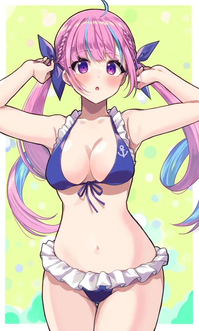 水着あくたん  #あくあーと 