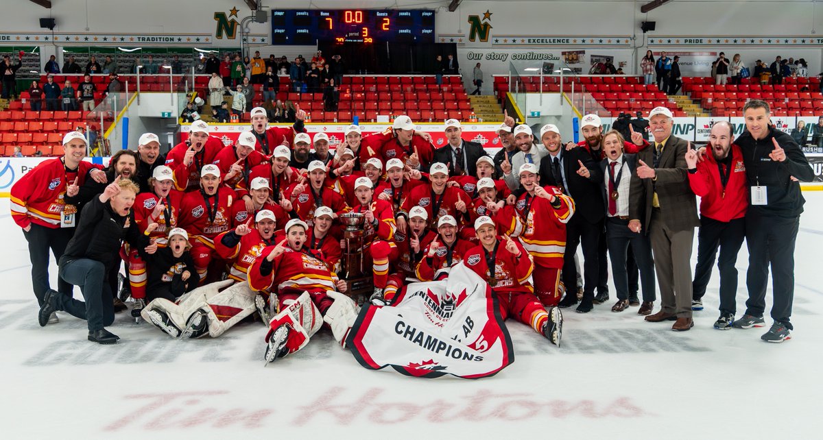 Hockey Canada (@hockeycanada) on Twitter photo Congratulations to the 2025 #CentennialCup champions, the <a href="/Calgary_Canucks/">Calgary Canucks</a>! 🏆
Félicitations aux champions de la #CoupeDuCentenaire 2025, les Canucks de Calgary! 🏆 Congratulations to the 2025 #CentennialCup champions, the <a href="/Calgary_Canucks/">Calgary Canucks</a>! 🏆
Félicitations aux champions de la #CoupeDuCentenaire 2025, les Canucks de Calgary! 🏆