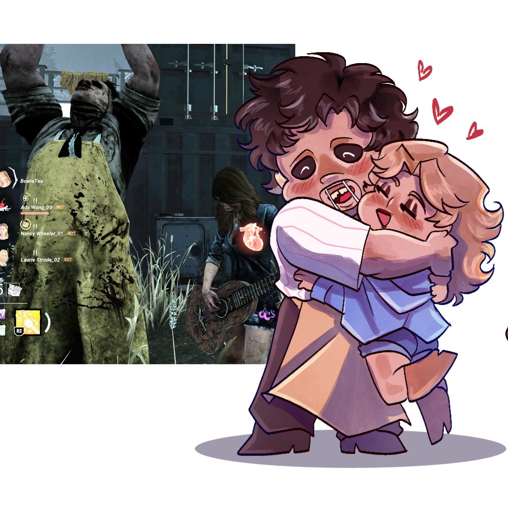 BowieTea's tweet photo. I wanna draw more of my oc Fang and Bubba waaaah 💜
.
[#dbd #dbdfanart #tcmfanart #TexasChainsawMassacre ] https://t.co/SrPp4IZOqD