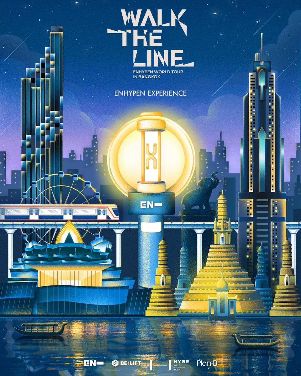 ENHYPEN will hold ENHYPEN WORLD TOUR 'WALK THE LINE' IN BANGKOK