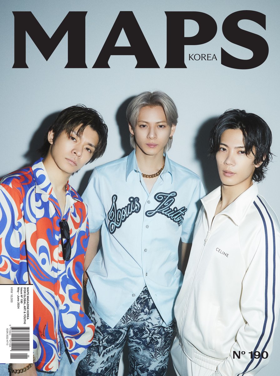 MAPS_JAPAN's tweet photo. <KOREA ver, 限定 >

MAPS JAPAN 1st Anniversary Special
＜Number_i Backnumber Returns!＞

작년 5월, MAPS는 MAPS JAPAN이라는 이름으로 한국과 일본을 잇는 새로운 여정을 시작했습니다. 그 첫 출발을 담아낸 JAPAN 창간호와 KOREA 190호를, 1주년을 맞아 '백넘버 리미티드 리오더'로 다시 한 번 여러분께 전합니다.

창간호의 리미티드 리오더는 6/16 까지 예약이 가능하며, 정식 발매는 7/11로 만나보실 수 있습니다. 1년 전 그때의 기억을 다시, MAPS의 첫 마음을 전하며, 지금 바로 Number_i의 백넘버를 만나보세요.

昨年5月、MAPSはMAPS JAPANという名前で韓国と日本を結ぶ新しい旅を始めました。
その第一歩を記録したNo.1,  1年前のあの記憶を振り返りながら、MAPSの原点を込め、Number_iが表紙を飾ったKOREA 190号と創刊号をぜひお楽しみください。

韓国版190号のバックナンバーオーダーは 本日只今から6月16日 12:00までご予約可能です 発売日は7月11日。

■PRE-ORDER(Only KR No.190 Cover) 
https://t.co/6Two5QeWwZ

#MAPSKOREA #맵스코리아 #1周年 #Number_i #Number_i_MAPS #No190 #バックナンバー