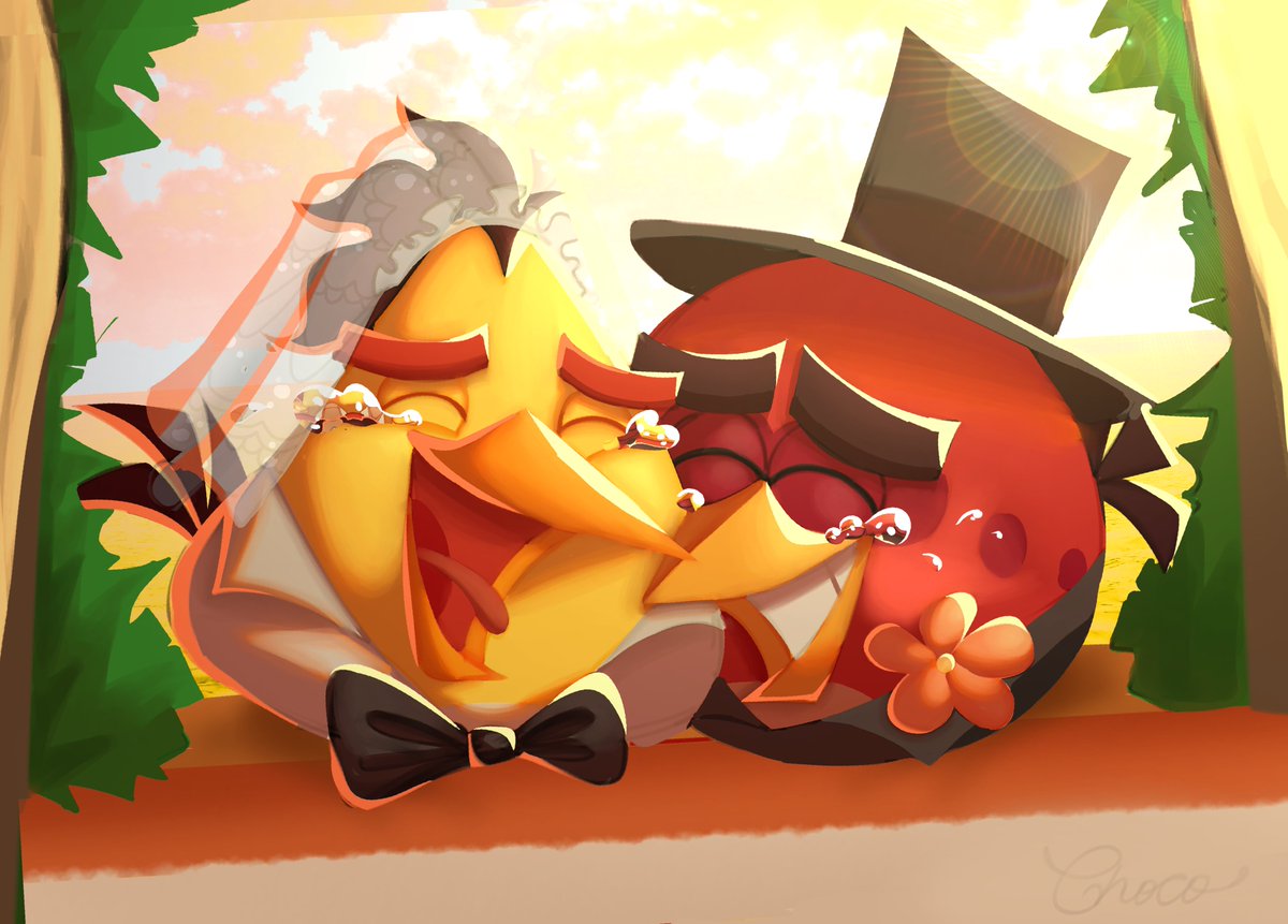 AWWW THE....HUSBANDS???

#chred #angrybirdsfanart #angrybirds #redxchuck