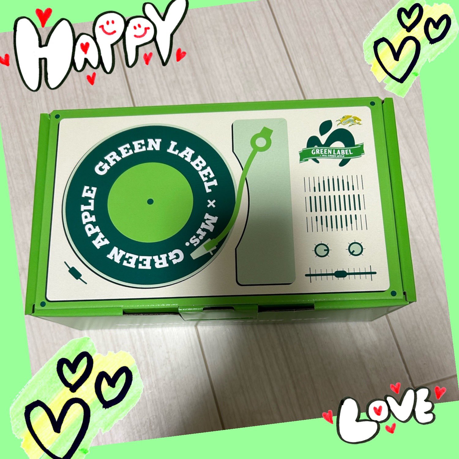 KIRIN GREEN LABEL × M.S. GREEN APPLE 当選品 KIRIN GREEN LABEL × M.S. GREEN APPLE 当選品（Mrs. GREEN