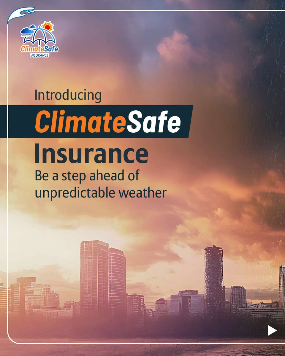 bajajgeneral's tweet photo. Presenting the ClimateSafe Insurance: Whether it's loss of income, poor commute, accidental damages, or decreased footfall in your store or clinic, cover yourself from unpredictable weather extremes!

Know More: https://t.co/6iNlkAEIFb

#CaringlyYours #ForwardKaroCare #Weather #ClimateSafe #BeInsured #BeSecured #InsuranceKaAssurance #ParametricInsurance

(1/2)