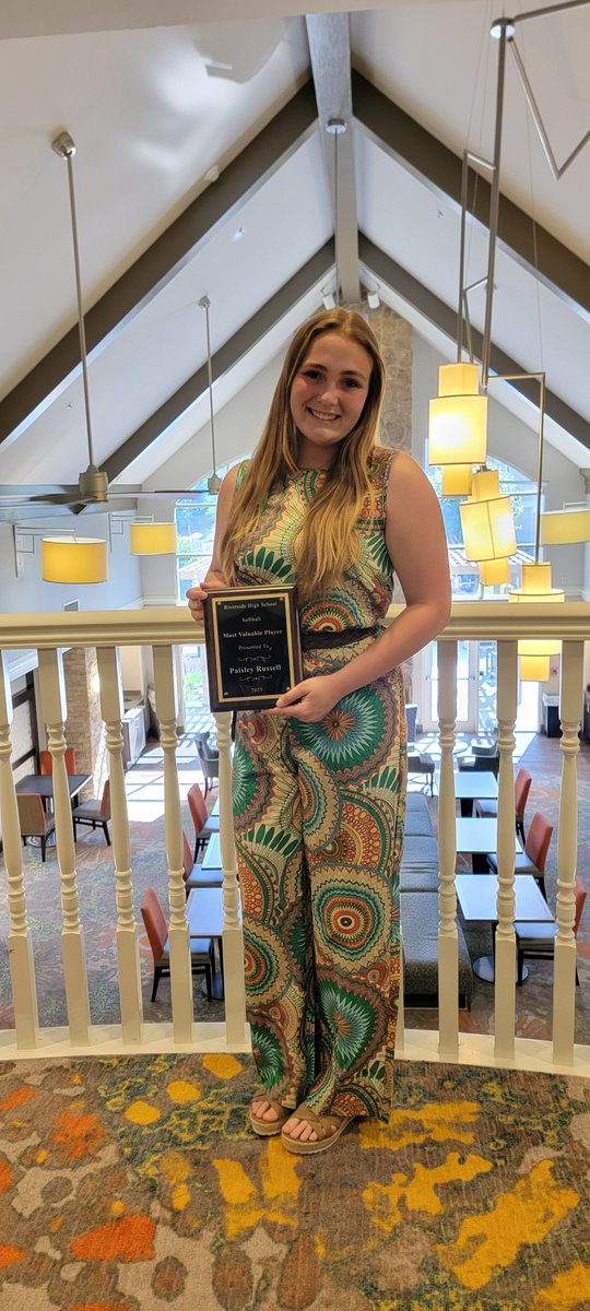 paispres's tweet photo. Riverside Softball 2025

Most Valuable Player

All-Conference Player 

BA - .509               SLG - .982
OBP - .585            R - 27
H - 28                     HR - 4
RBI - 28                 FP - .957

Proud of you and all the work put in when no one is watching! https://t.co/KW3Hscgf6U