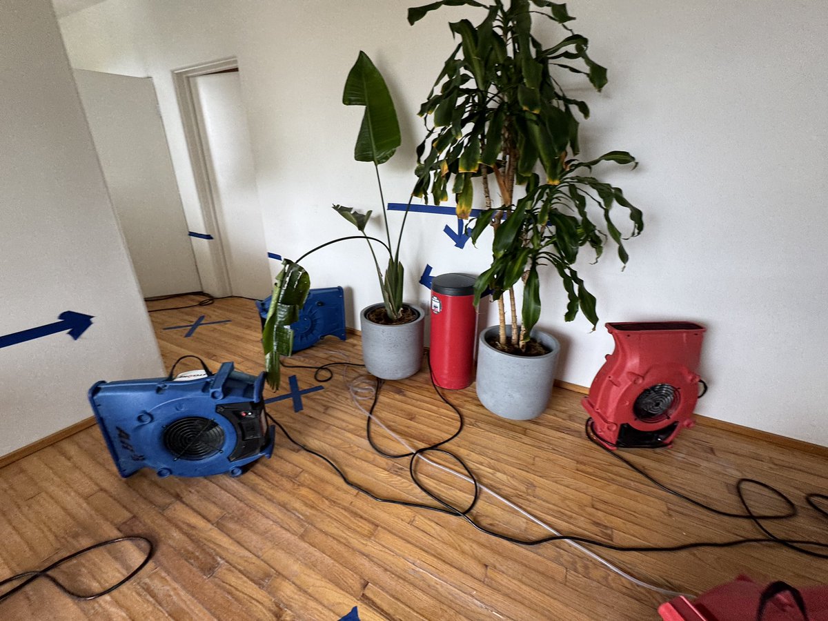 ivadesignbuild's tweet photo. Before Demolition, the emergency equipment is placed for drying the immediate service areas so that no further damage occurs. https://t.co/AaSnxayXIO