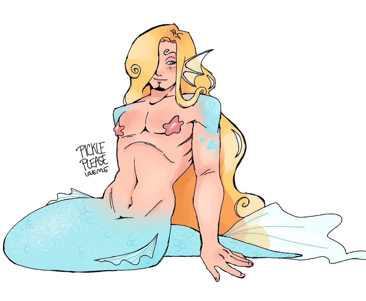 picklover_'s tweet image. I felt like it was my turn to draw mermaid sanji #sanji #mermay