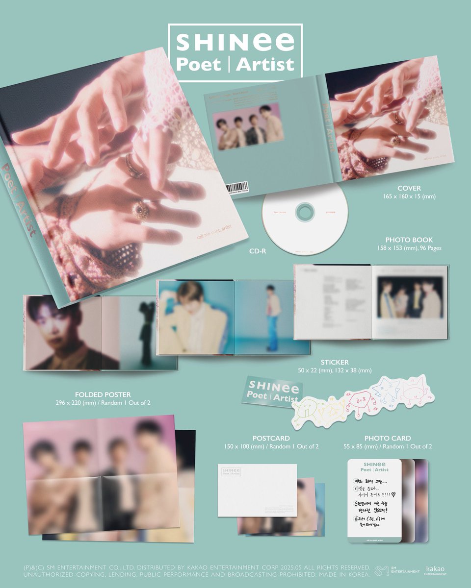 key_d_day's tweet photo. #SHINee 샤이니 싱글  【Poet l Artist】 공구 안내 

-

1️⃣  샤이니 (SHINee) - 싱글앨범 [Poet | Artist] (첫째, 둘째, 셋째, 넷째, 막내 ver.)

소비자가: 29,400원 / 공구가: 19,400원

-

2️⃣ 샤이니 (SHINee) - 싱글앨범 [Poet | Artist] (Photo Book Ver.)

소비자가: 20,100원 / 공구가: 14,000원 / 기증 13,000원

-

↪️ https://t.co/apGOTwmBaq

자세한 내용은 상세페이지 참고부탁드리며, 모든 문의는 제가 아닌 케이타운포유 CS톡으로 부탁드립니다. 

#SHINee #샤이니 @SHINee