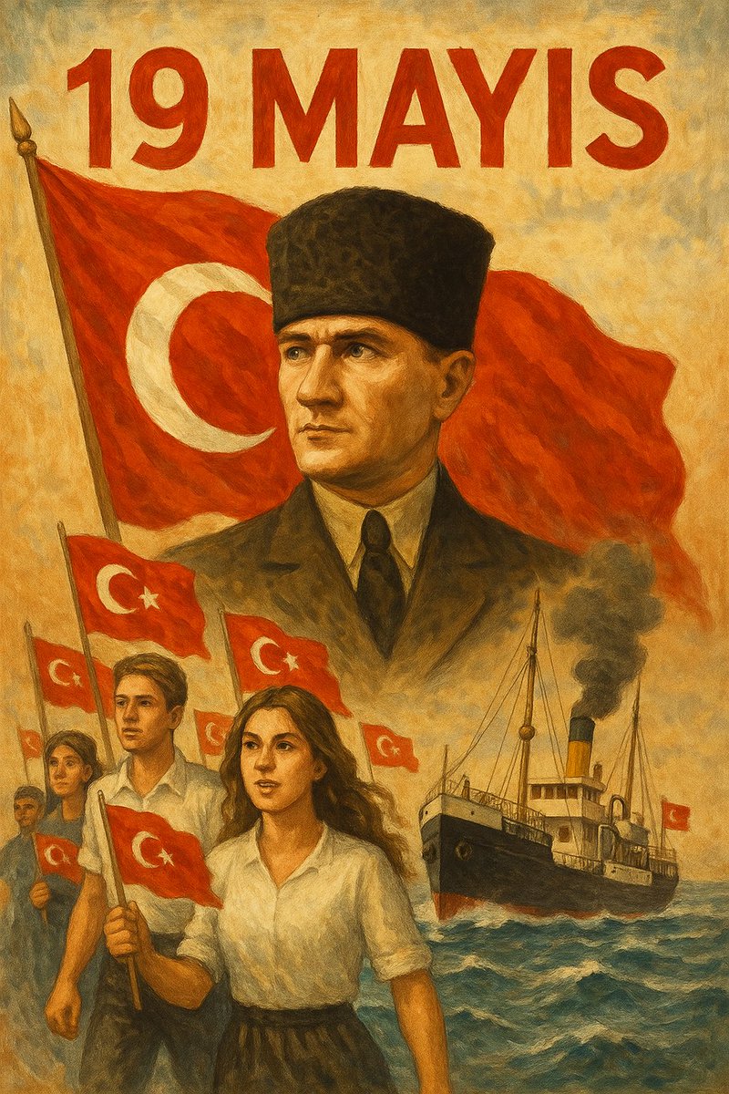 #19MayısAtatürküAnmaGençlikveSporBayramı