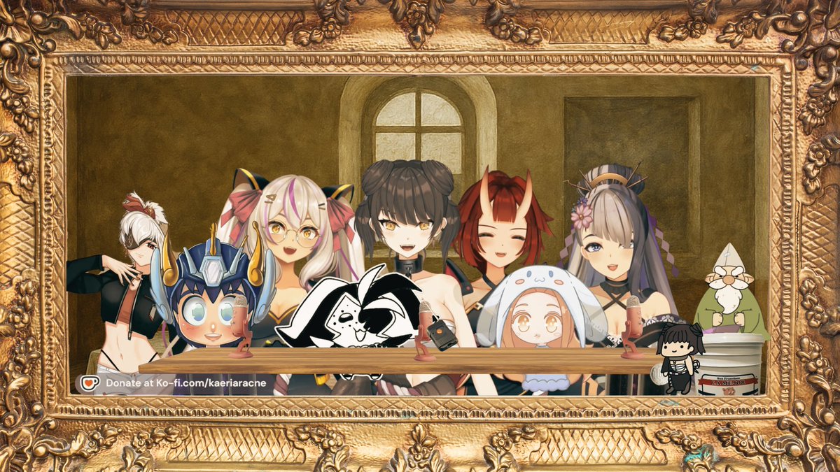 Con ustedes... ¡La primera cena!

Representada por Sumi <a href="/KaeriAracne/">Kaeri Aracne 【YandereLive】</a> <a href="/HimekoYandere/">ℍ𝕚𝕞𝕖𝕜𝕠ℕ𝕒𝕘𝕒𝕤𝕖🐈✨【YandereLive】</a> <a href="/ShizuneIshikuro/">Shizune Ishikuro ~【YandereLive】</a> <a href="/SatsuneMetoria/">Satsune Metoria 🏹✨【YandereLive】</a> <a href="/MarinaMusic_723/">Marina Kisaragi♪✨歌い手/Vsinger</a> <a href="/monokromochi/">Krome || 🌵🌱 + ❤💙 + ☀❄</a> @Roiren_VT y <a href="/ZabasuDraconis/">Zabasu Draconis</a>