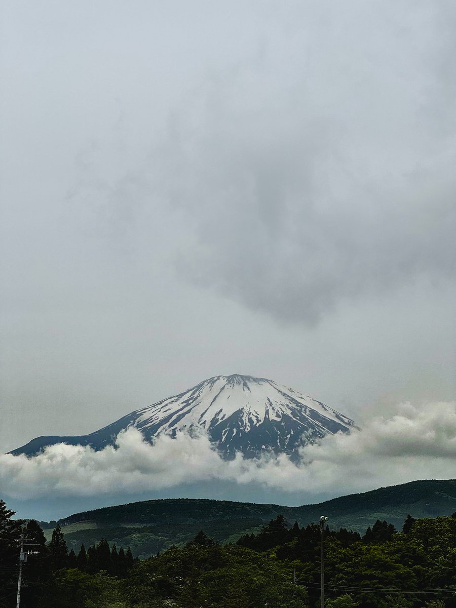 Фудзи-сан нам решила таки показаться 🗻