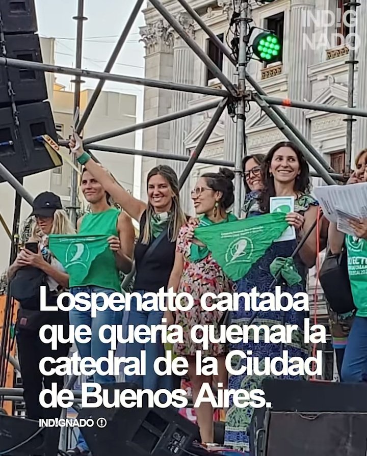 revenge1833's tweet photo. @AgustinLaje ABORTERA LGBTQ Y HEREJE !!! https://t.co/ZTqyg1R9ae