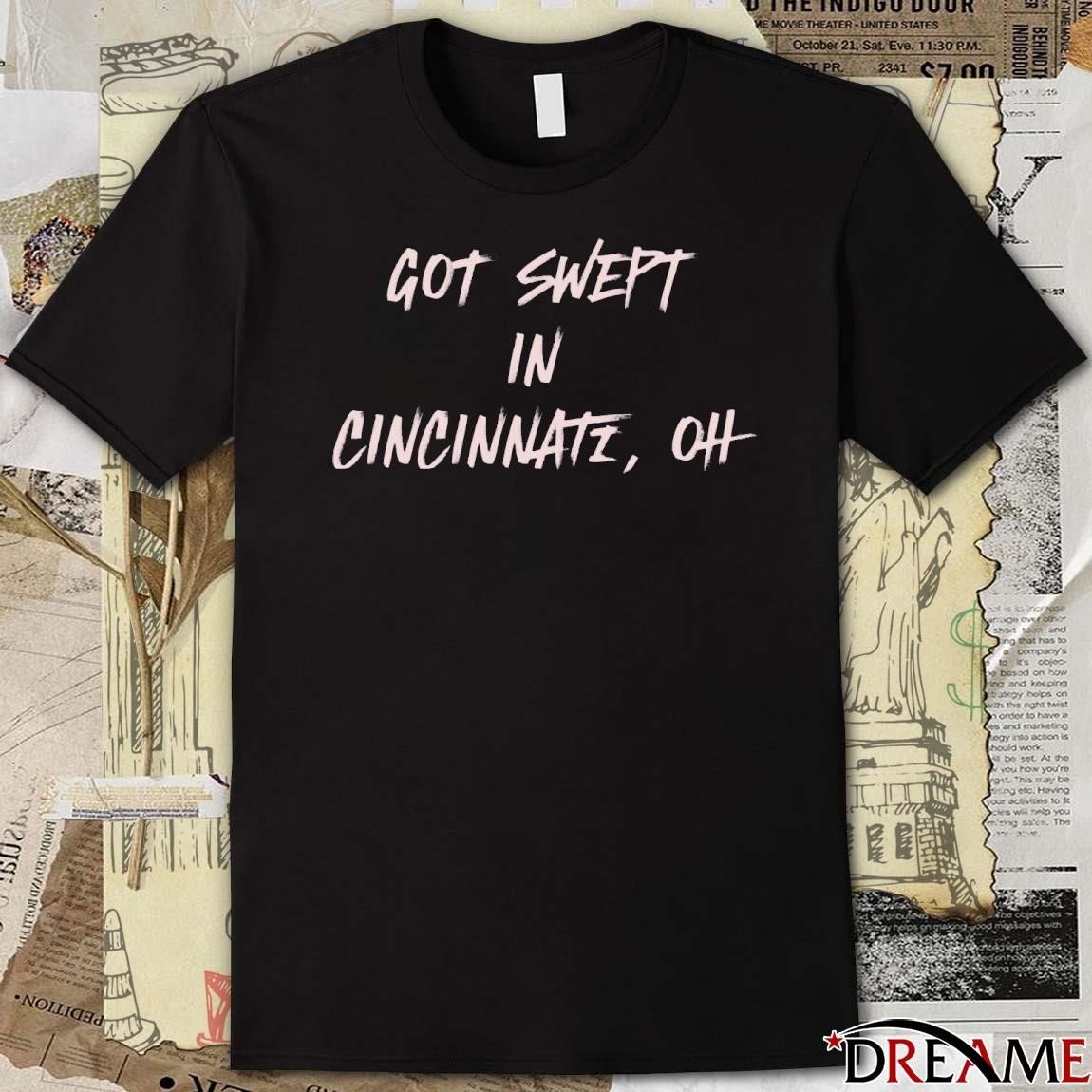 dreameshirt's tweet image. Official Cincinnati Reds Got Swept In Cincinnati OH t-shirt
Ouch. But we're still here. Grab the official Cincinnati Reds "Got Swept In Cincinnati OH" tee. #Reds #CincinnatiReds #Baseball
Buy it: dreameshirt.com/product/offici…