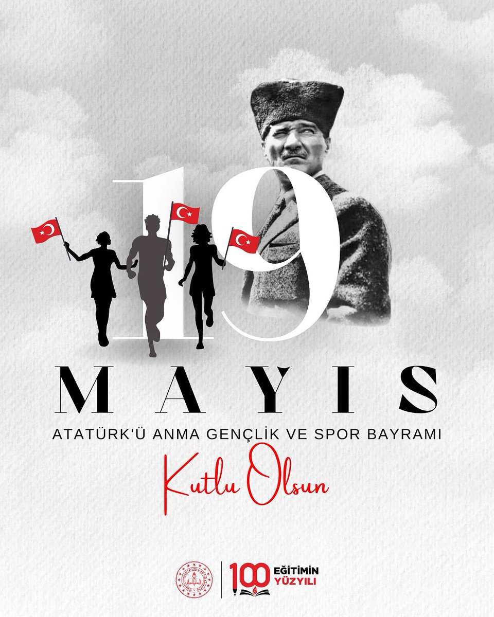 BakuEgitim's tweet photo. 19 Mayıs Atatürk’ü Anma Gençlik ve Spor Bayramımız Kutlu Olsun!! 🇹🇷🇹🇷
@Yusuf__Tekin @tcmeb @mebyyegm @mebabdigm @TC_BakuBE https://t.co/kiidFJgPIP