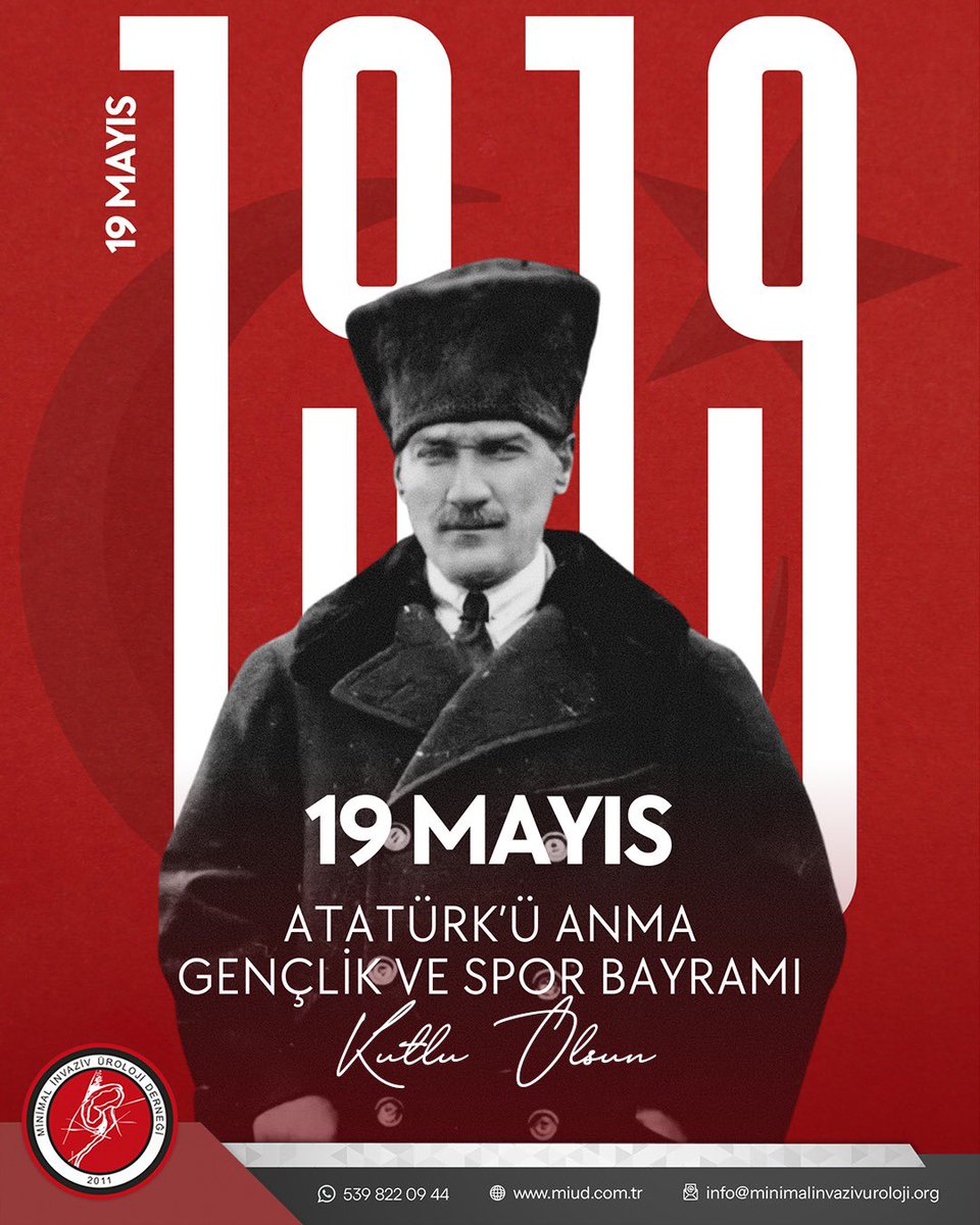 19 Mayıs 1919 — Bağımsızlık meşalesinin yakıldığı, bir milletin kaderinin yeniden yazıldığı gündür.
Gazi Mustafa Kemal Atatürk’ün Samsun’a çıkarak başlattığı kurtuluş mücadelesi, bugün gençliğe emanet edilen çağdaş Türkiye'nin temellerini oluşturmuştur.
Bu anlamlı günde,