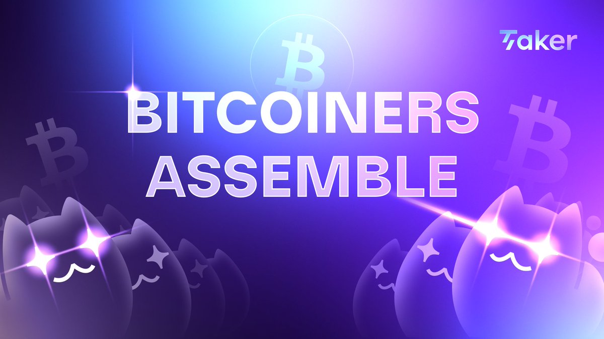 Bitcoiners, assemble!