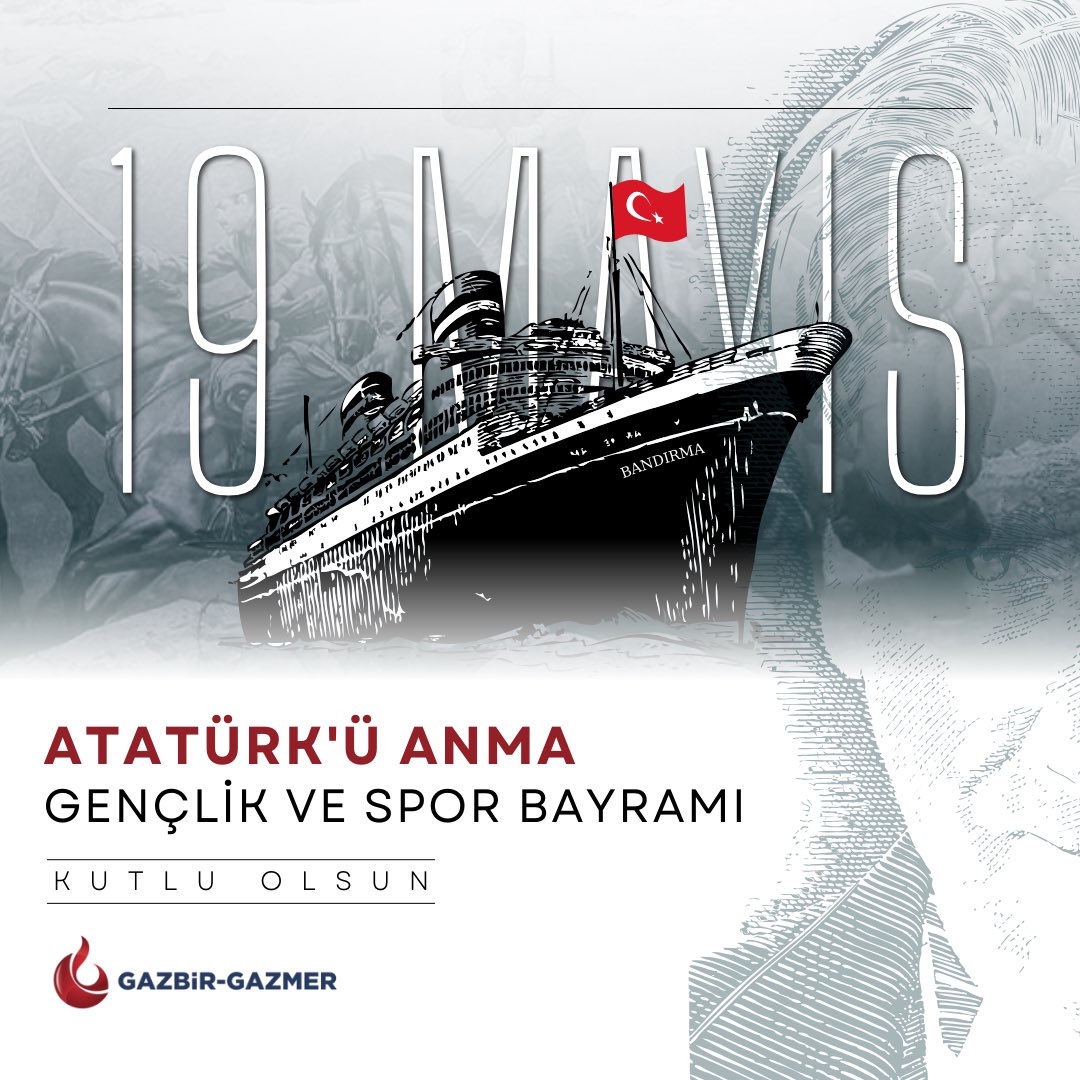 19 Mayıs 1919, Cumhuriyetimizin temellerinin atıldığı ve bağımsızlık meşalesinin yakıldığı tarihi gündür.

Gazi Mustafa Kemal Atatürk’ü saygı ve minnetle anıyor, tüm gençlerimizin 19 Mayıs Atatürk’ü Anma, Gençlik ve Spor Bayramı’nı kutluyoruz. 🇹🇷