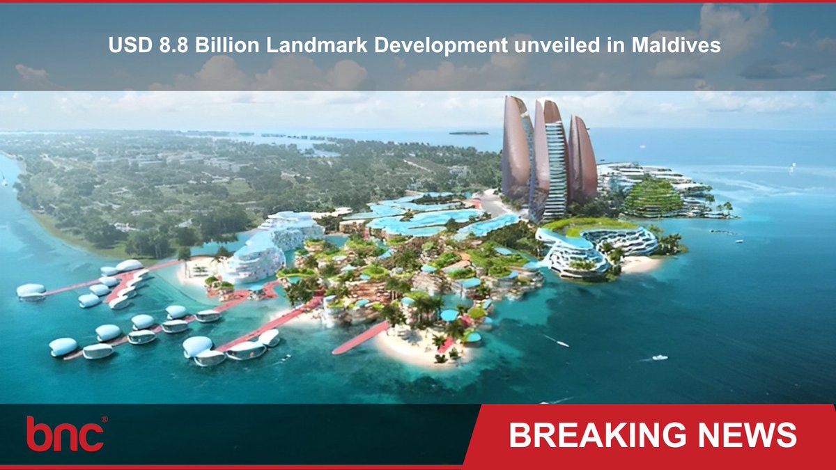 bncnetwork's tweet image. USD 8.8 Billion Landmark Development unveiled in Maldives

air.bncnetwork.net/news/New-Era-B…

🌐 Register now for exclusive updates on this landmark development!

#BNCNetwork #ProjectIntelligence #Maldives #Finance #Innovation #SmartCity #Web3 #DigitalEconomy
