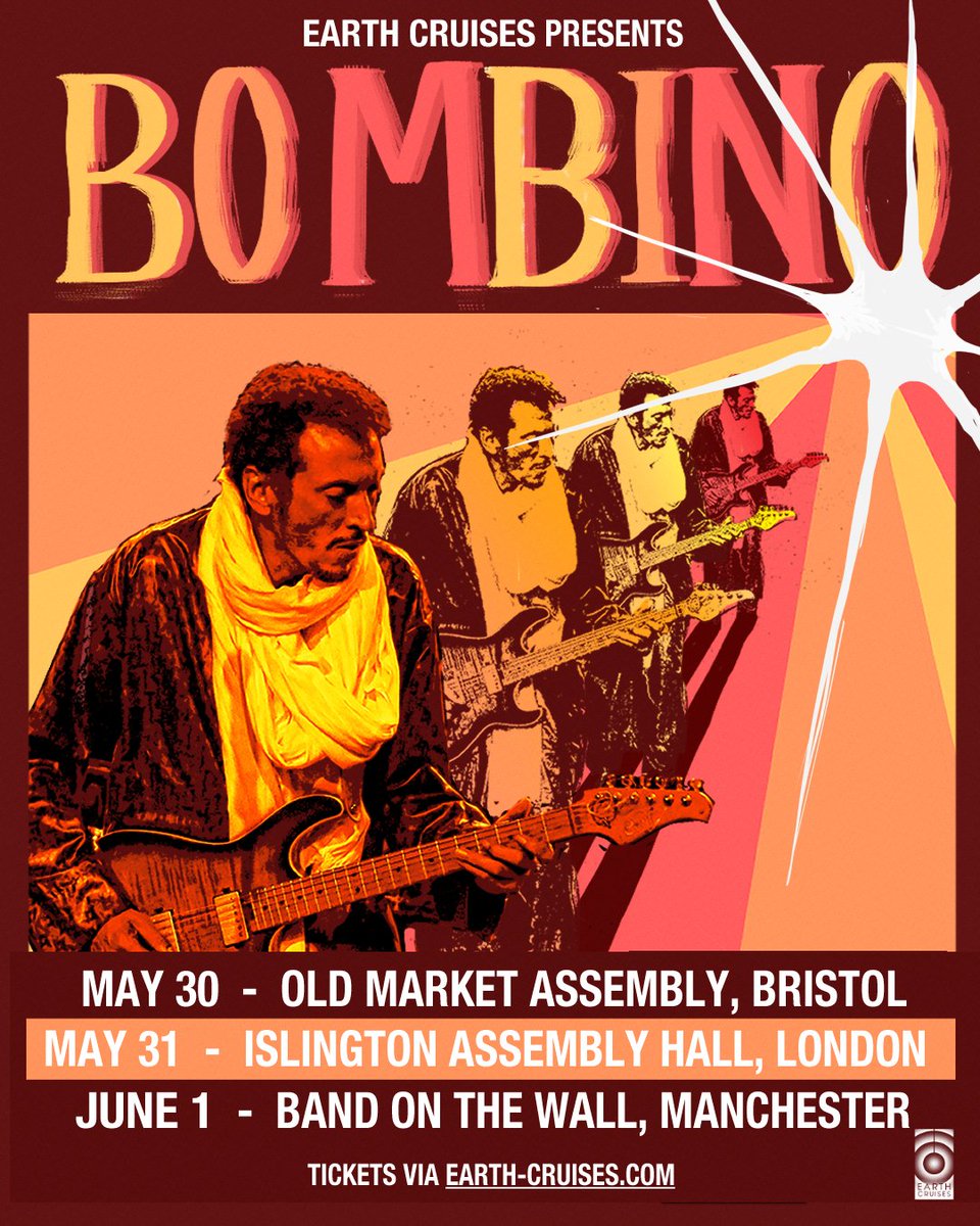 Excited to be back on tour in the UK! Tickets and info: bombinomusic.com/tour