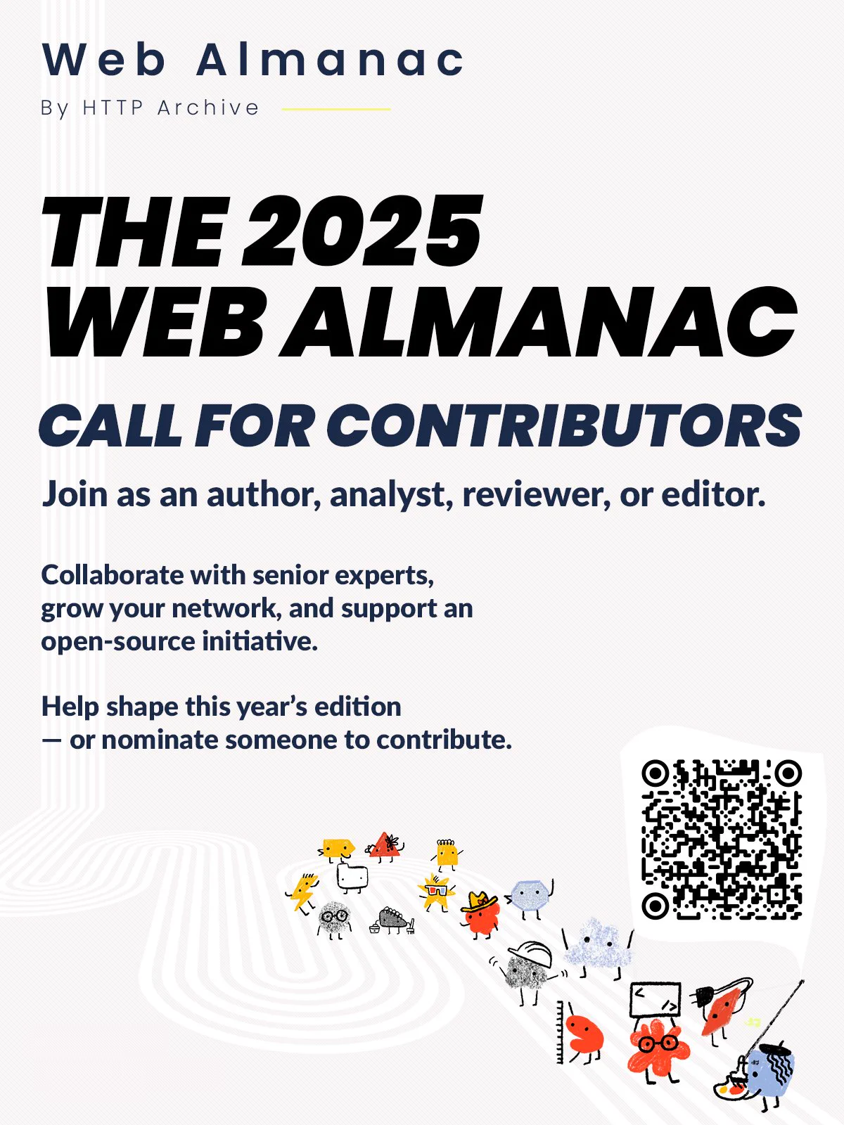 Call for contributors for the Web Almanac 2025