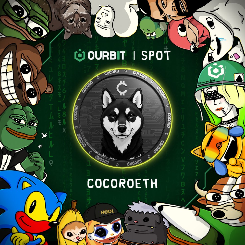 🐶 𝙉𝙚𝙬 𝙎𝙥𝙤𝙩 𝙇𝙞𝙨𝙩𝙞𝙣𝙜

$COCORO (COCORO) is now trading LIVE on <a href="/Ourbit_Official/">Ourbit</a> 🟢

⛓️ ourbit.com/exchange/COCOR…

✷ Pair: $COCOROETH/USDT
✷ Deposits: open

→ Details: bit.ly/4knp7cu

Meet Cocoro, the adorable new member of the Kabosu family and sister  to