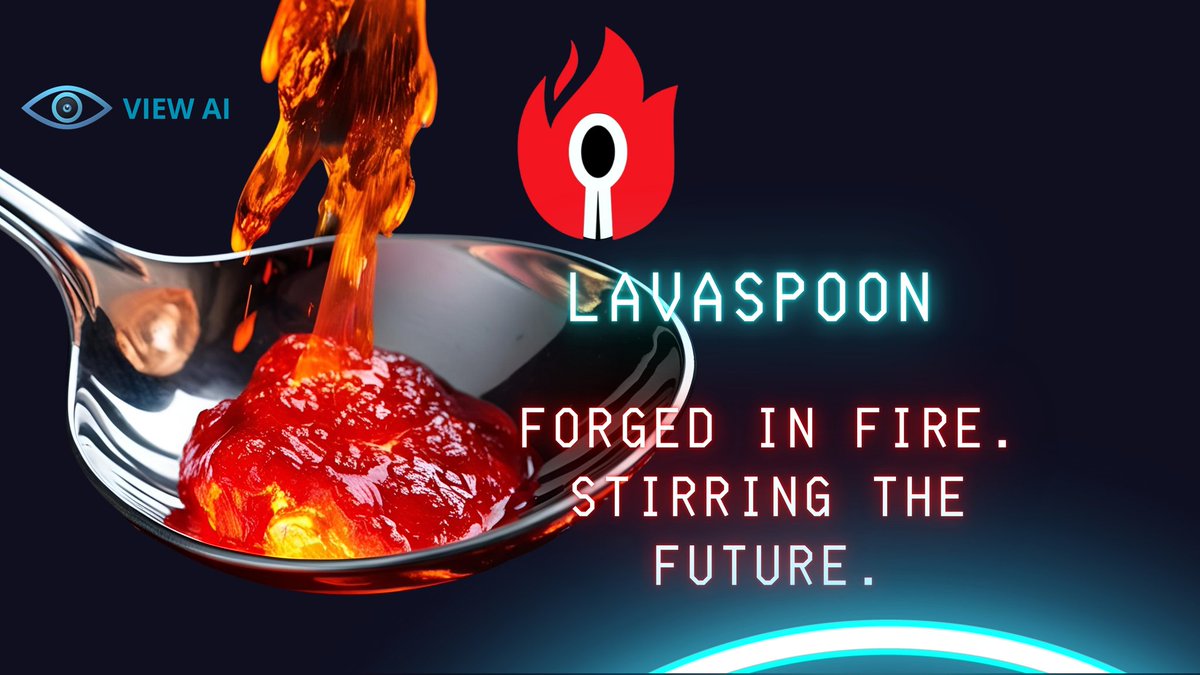 viewai_project's tweet photo. 🔥 Big things coming:
$LVSP (LavaSpoon) is about to reshape DeFi with AI-powered smart contracts via #ViewAI all on #Solana.
🌐 https://t.co/IkqHhJzZcq
#LVSP #Crypto #AICrypto #DeFiProjects #SolanaToken #Altcoin #Web3Revolution #CryptoNews #NewTokenLaunch #CryptoX #Lavaspoon https://t.co/fTxm86h9kP