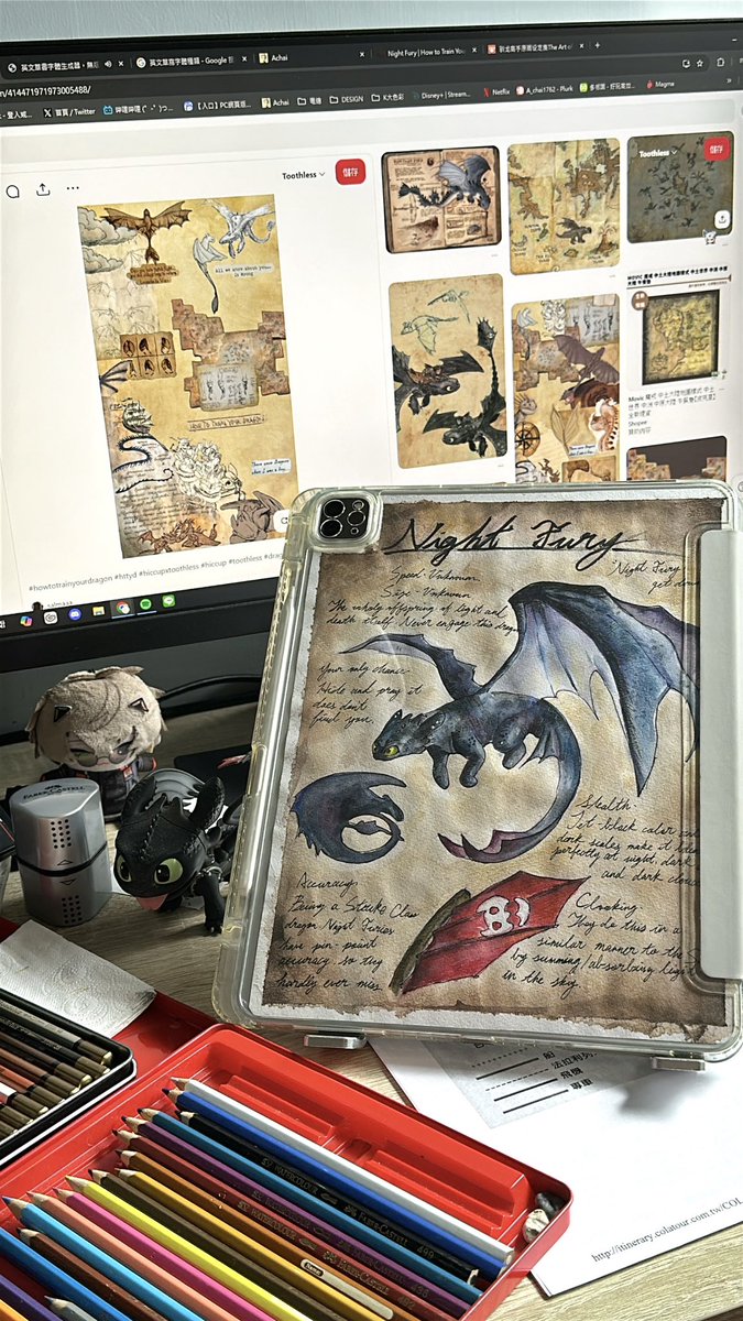 A_Chai1762's tweet photo. Draw a new outfit for my iPad:D

#HTTYD https://t.co/gPNp4NV11f