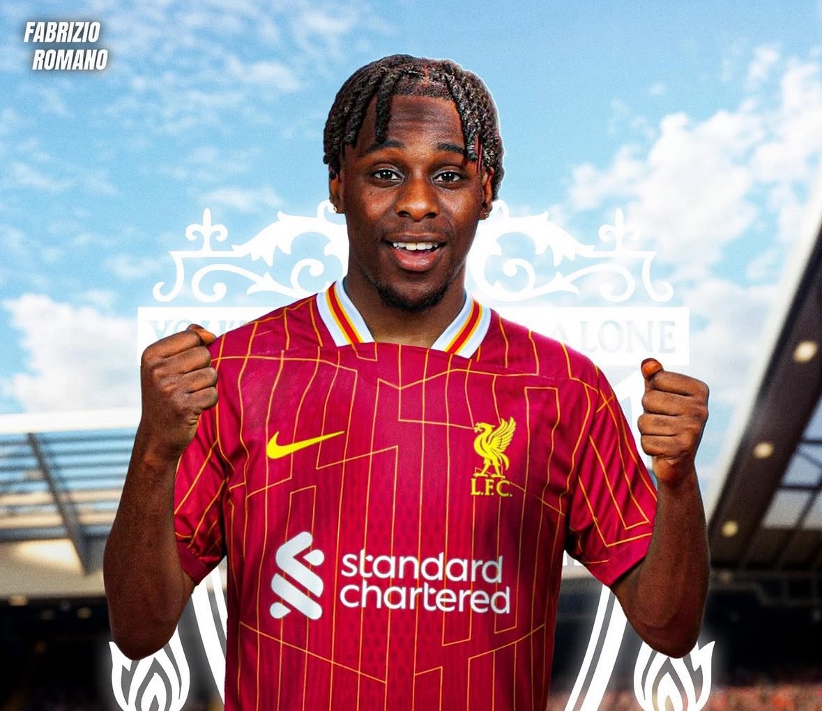 FabrizioRomano's tweet photo. 🚨🩺 Final part of medical plus contract signing to take place in the next hours for Jeremie Frimpong as new Liverpool player.

€35m release clause has been activated. https://t.co/HmV4NxqDBJ
