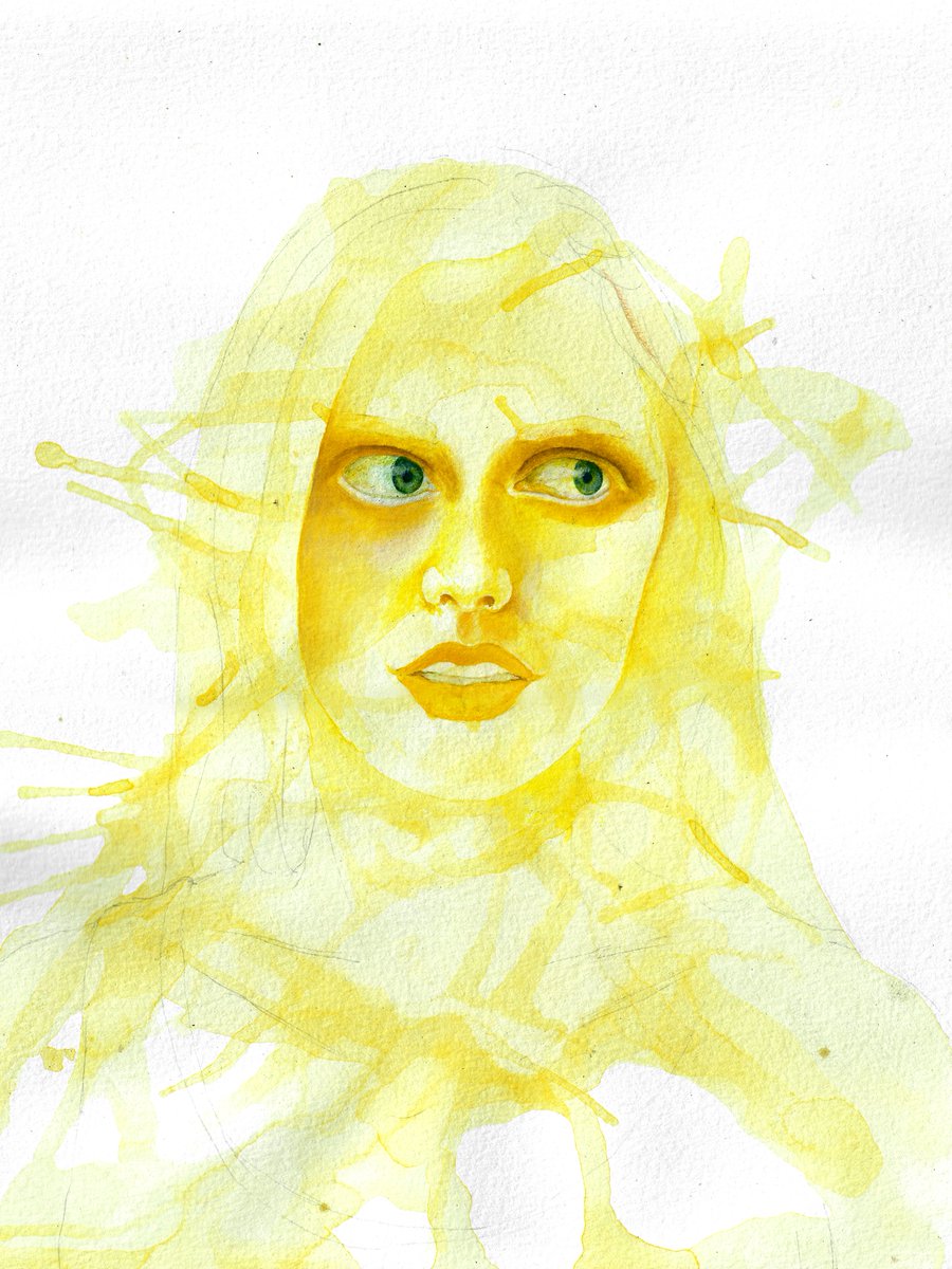 mustbecreation's tweet image. ⭐️ WIP ⭐️
🔸
Good morning Fam 
🔸
"Shinning" 
Watercolor • Water • Mixed media
🔸
#NFTCommmunity #NFTcollection #ART