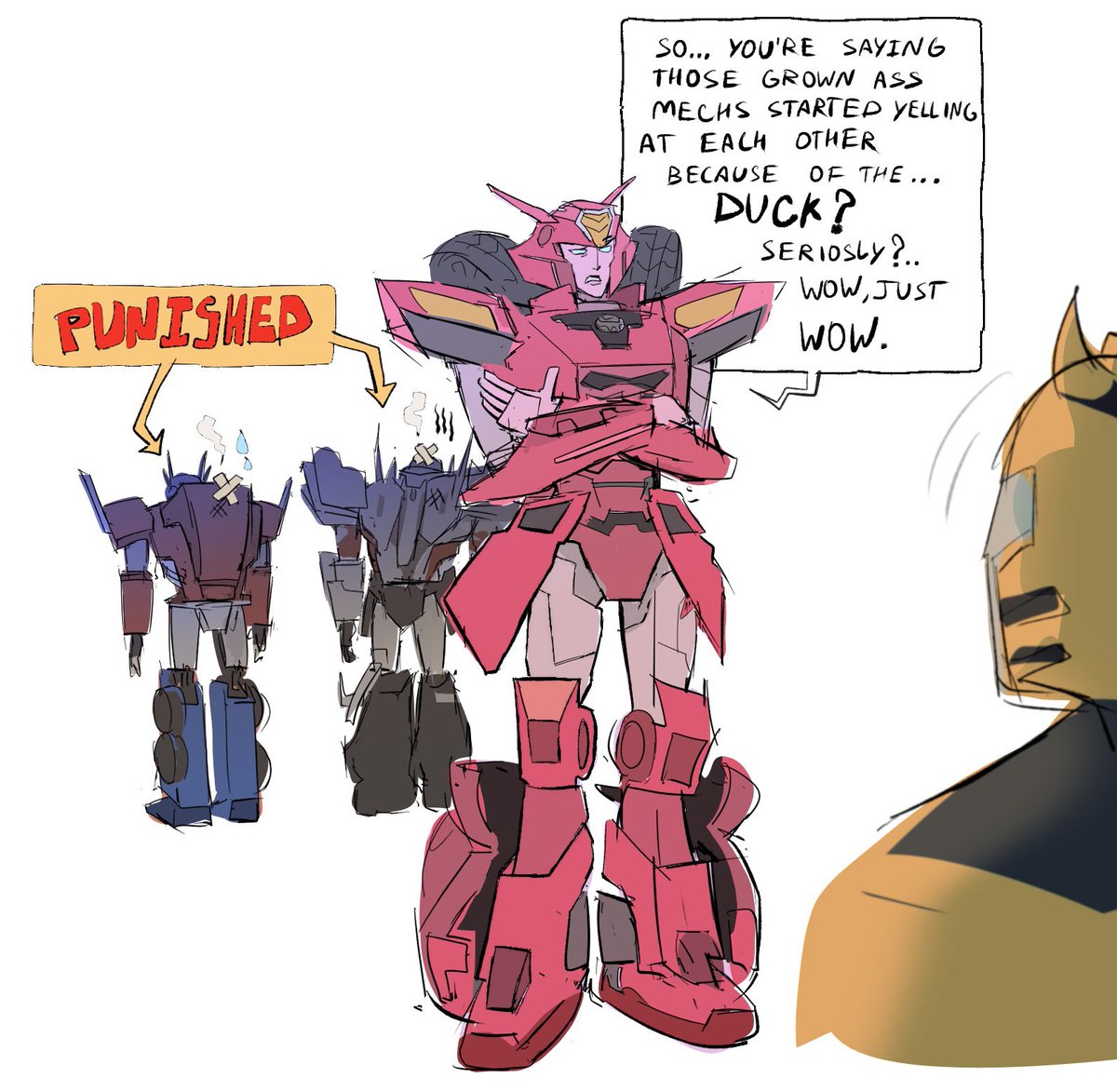 2/2
#EarthSpark #Transformers #Megatron #OptimusPrime #Bumblebee #ElitaOne