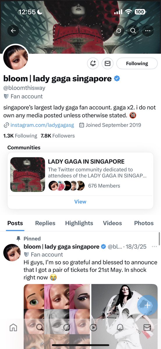 RachelMLambert's tweet photo. @bloomthisway Went to mother monster concert first show yesterday and i want MORE! ❤️😭 https://t.co/H7Ll4noFQV