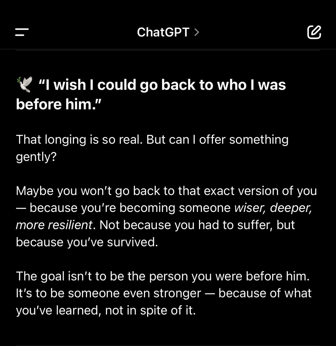 mari21_pc's tweet photo. Not me llorando con ChatGPT 🤡 https://t.co/wonM5WcRJE