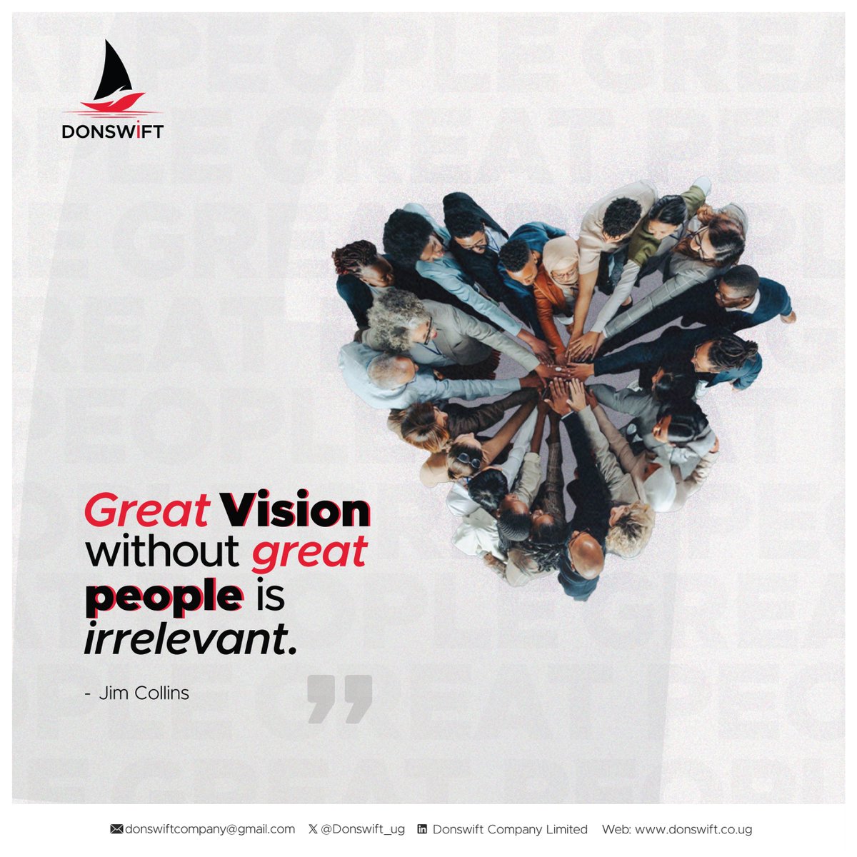A company’s success isn’t just about strategy it’s about who executes it.

The right team doesn’t just ‘do a job’,they align with culture, drive innovation, and turn challenges into breakthroughs. 

Need the people who elevate your vision? 

#Donswift #TalentAcqusition