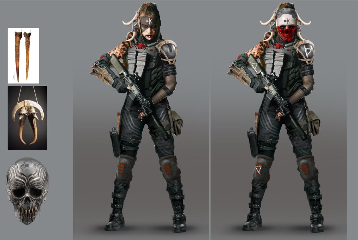 bf_archival's tweet photo. Unused character concepts for Battlefield Mobile, by Nicholas Kiripolsky https://t.co/0v2Qsm8BZE