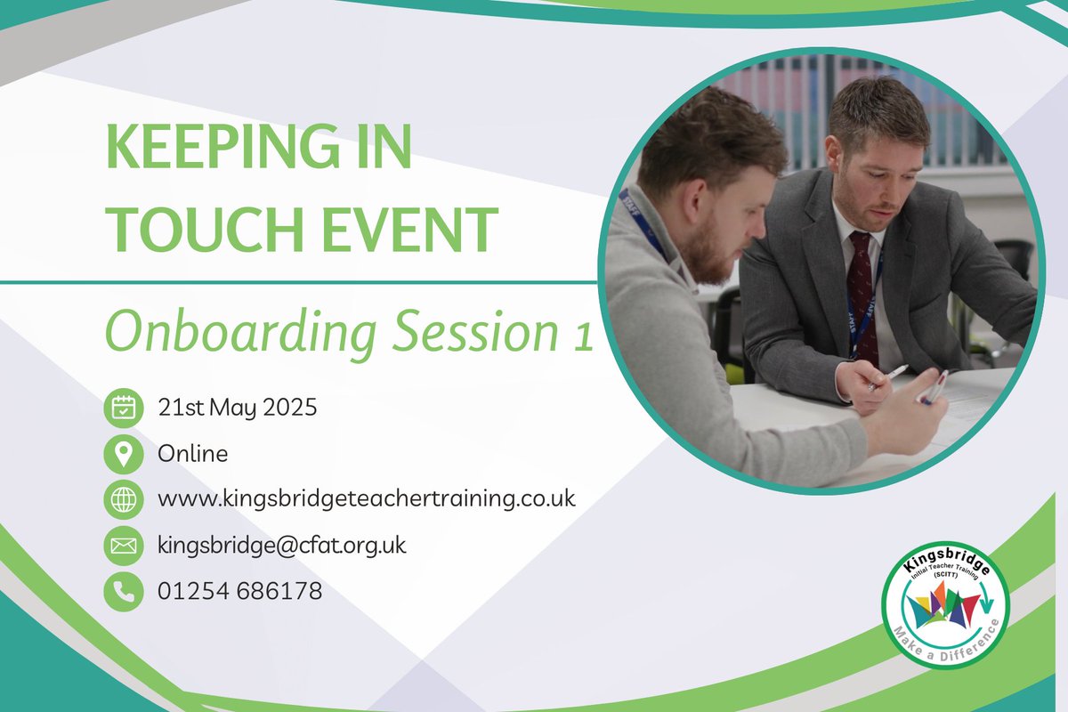 ✨We are delighted to welcome our new cohort of trainee teachers to the first of our onboarding sessions on Wednesday 21st May 2025 ✨