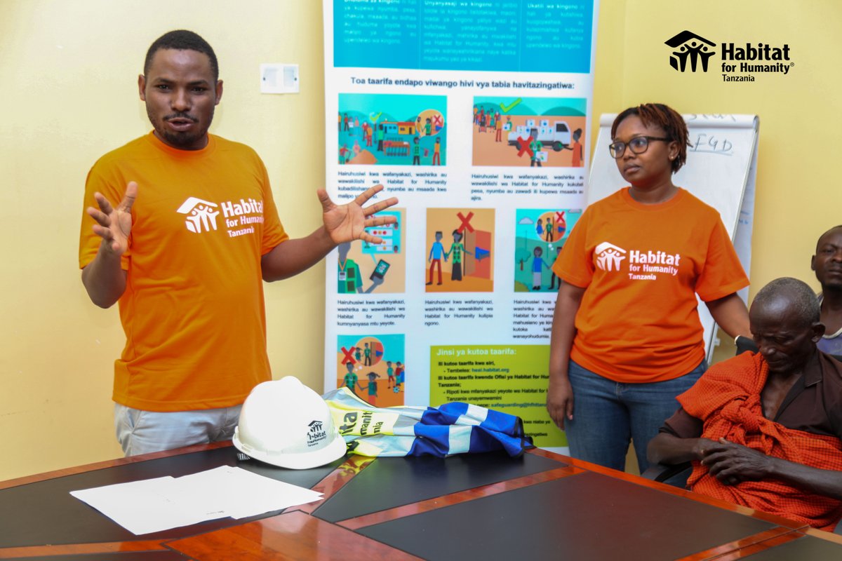 HfhTanzania's tweet image. Successful safeguarding training held in #Chamwino DC for community, partner families, leaders & project partners! We're Committed to safe programming & highest care standards.
#Safeguarding #SafeProgramming #Safety