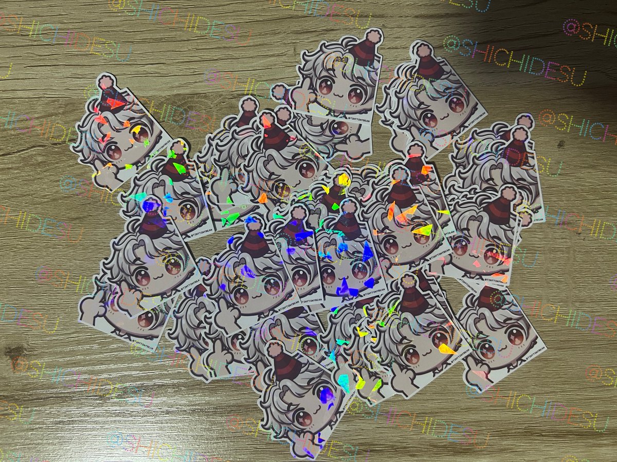 Nanaโจ๐ก (slow QS) (@shichidesu) on Twitter photo Hello ๐ฅน
Iโll be giving these away sa red cards silver chains eunho cse this Saturday. DM me lang if you want one (i think I have 40 stickers left). ๐ซถ๐ป
Thank you, <a href="/tinytonybean/">๐๐๐๐๐๐๐๐๐ฝ๐๐ผ๐ โป COMMS OPEN on KO-FI ๐</a> for accepting my request! Youโre the best! ๐๐ Hello ๐ฅน
Iโll be giving these away sa red cards silver chains eunho cse this Saturday. DM me lang if you want one (i think I have 40 stickers left). ๐ซถ๐ป
Thank you, <a href="/tinytonybean/">๐๐๐๐๐๐๐๐๐ฝ๐๐ผ๐ โป COMMS OPEN on KO-FI ๐</a> for accepting my request! Youโre the best! ๐๐