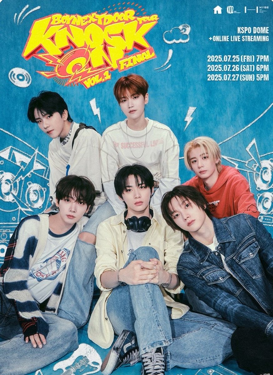 BOYNEXTDOOR 'KNOCK ON Vol.1' FINAL ＼ アンコン開催決定🥳／ 📅 7/25