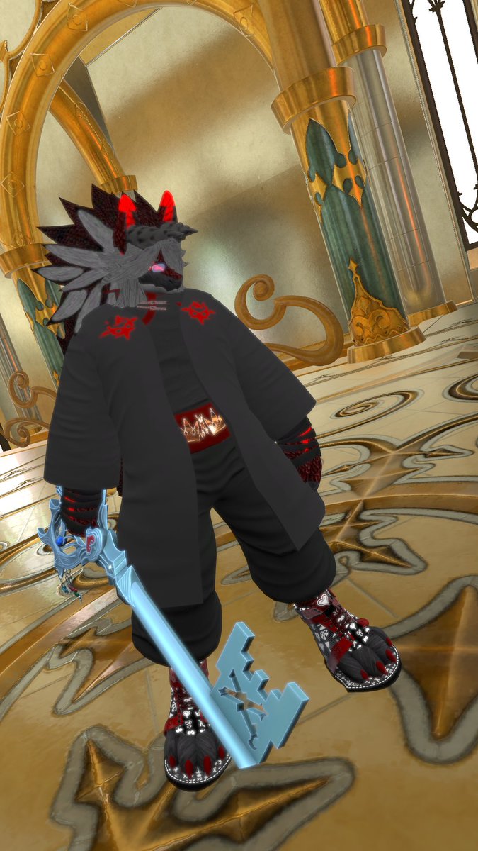 XeroOmegaVRC's tweet photo. My furality avi is finally complete. I introduce my Somna drive form.
#VRChat #vrchatfurry #VRChatPhotography #VRChatPhotos #furalitysomna #kingdomhearts #keyblademaster #kingdomheartscosplay https://t.co/wyj2BgrTiD