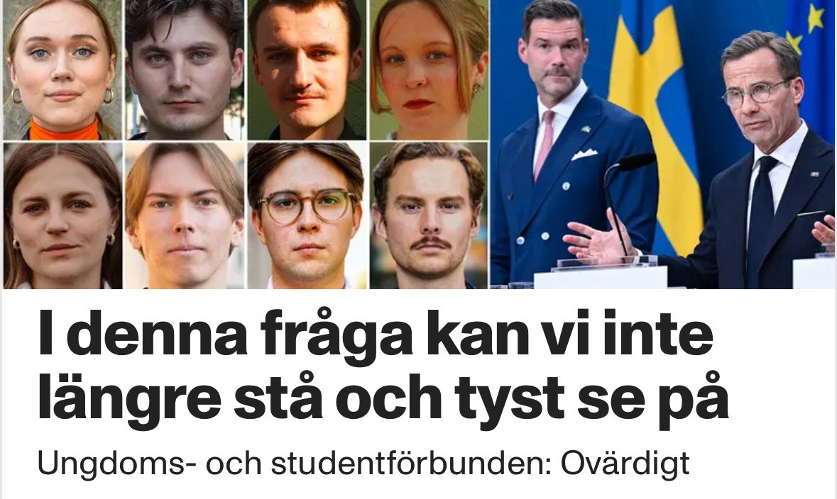 ”Den strama migrationspolitiken gör att människor som arbetar och bidrar till Sveriges välstånd rycks upp från vänner och familj för att utvisas.”

Vi har fått nog, skriver blocköverskridande i <a href="/Aftonbladet/">Aftonbladet</a>, länk i kommentarerna.