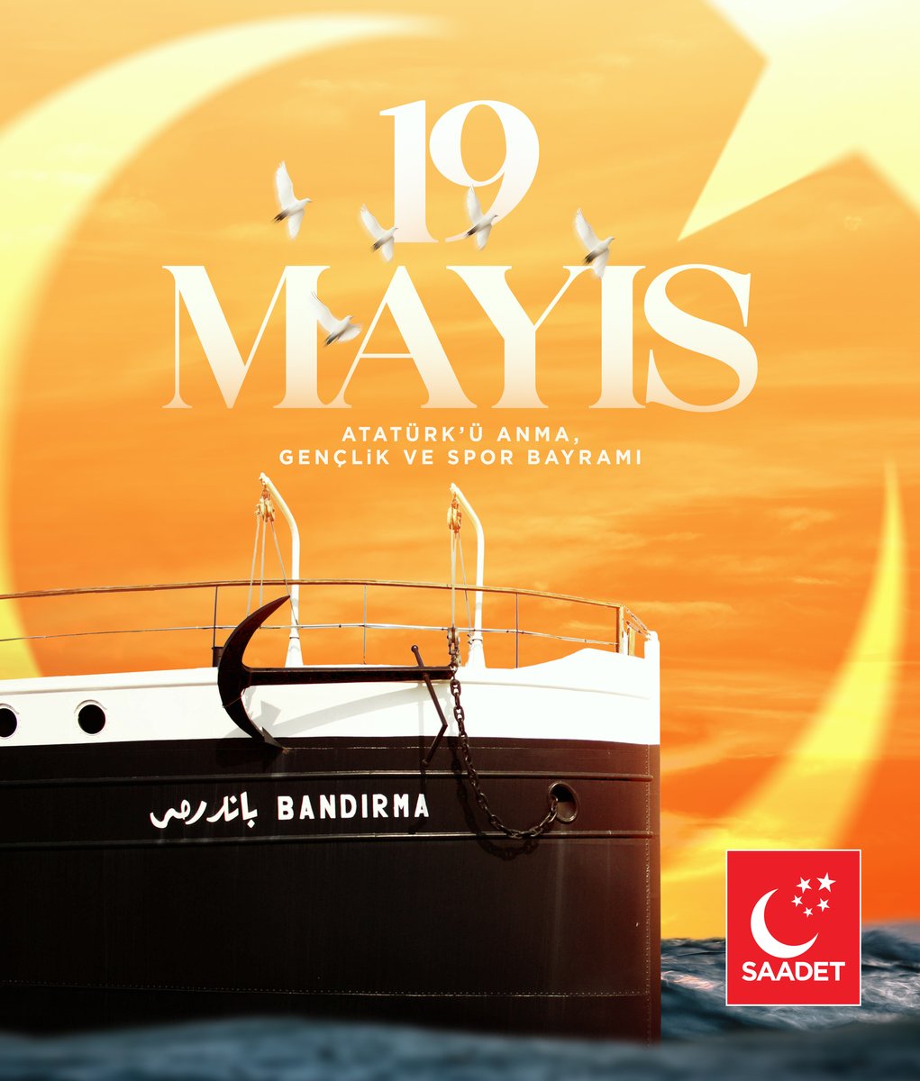 Ülkemizin teminatı ve yarınlarımızın umudu olan gençlerimiz için müreffeh bir Türkiye inşa etmenin mücadelesini veriyor; 19 Mayıs Atatürk'ü Anma, Gençlik ve Spor Bayramı'nı kutluyoruz.