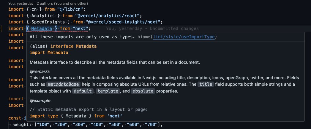 Thanks to Biome that has been complaining to add `type` all the time. Shout out to them 🙌