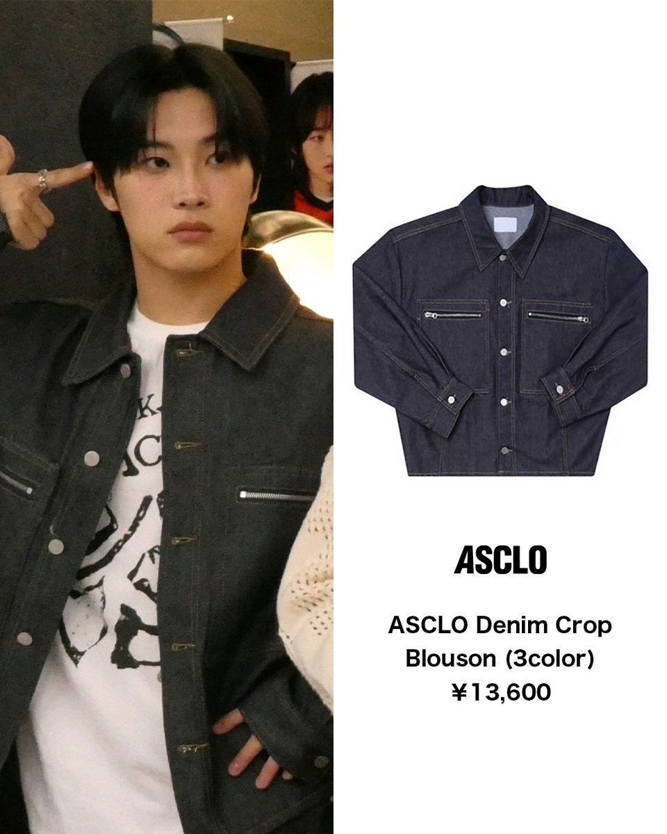 outfitofthep's tweet photo. Dragon Pony PyunSungHyun
@DragonPony_
ASCLO 애즈클로 @AscloJapan
ASCLO Denim Crop Blouson (3color) ¥13,600
https://t.co/xZJUrYXdBa
#dragonpony #드래곤포니 #ドラゴンポニー #pyunsunghyun #편성현 #ソンヒョン #ピョンソンヒョン #dragonpony好きな人と繋がりたい #asclo #애즈클로 https://t.co/cXabCRzn6T