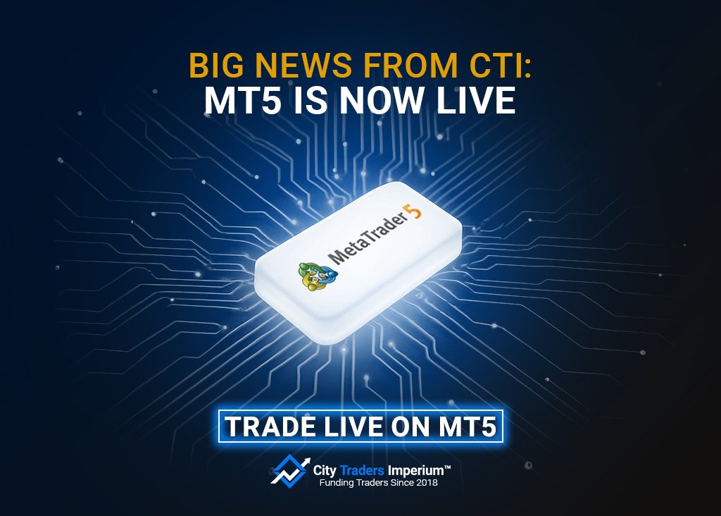 Big news from CTI:
✅ MT5 is now live
✅ We’re now a licensed international broker
✅ You’re trading with us - on our own tech
This is a huge step forward. And it’s just the beginning. citytradersimperium.com/metatrader5-mt…