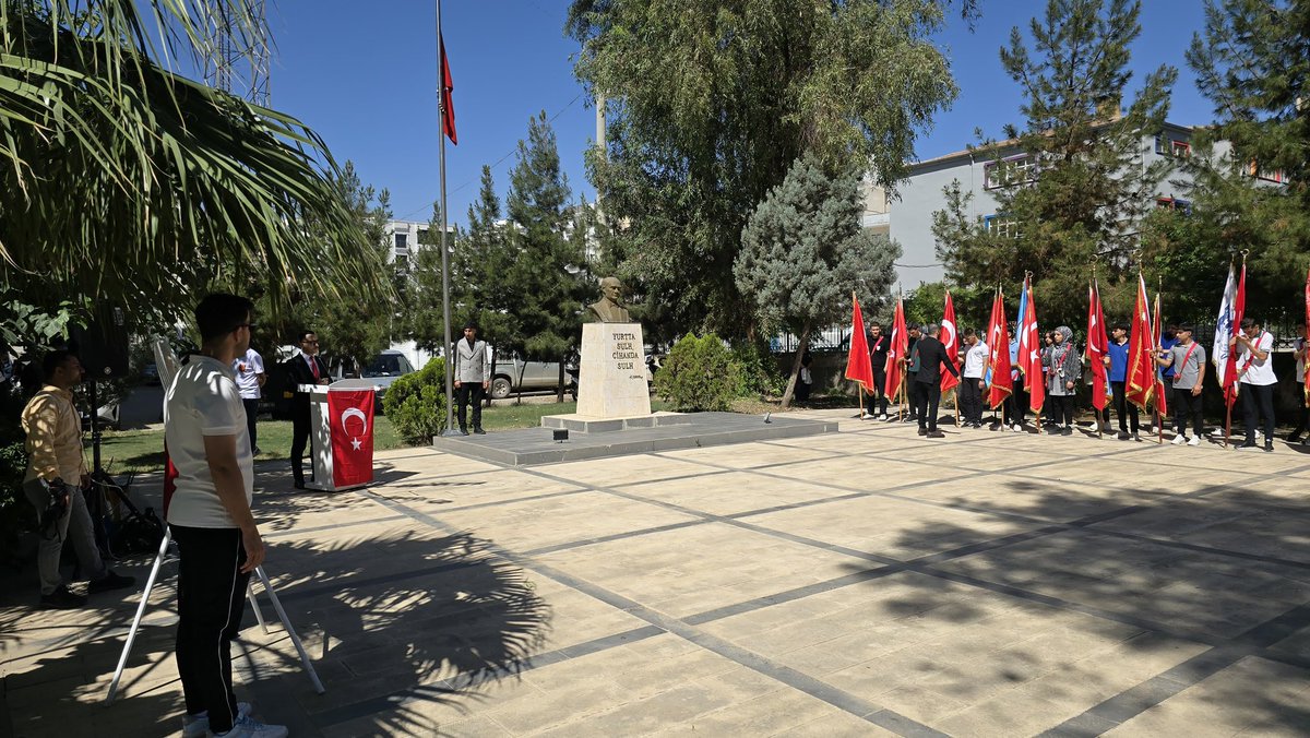 🇹🇷 19 Mayıs Atatürk’ü Anma, Gençlik ve Spor Bayramı 🇹🇷

Saygı, minnet ve bağlılıkla.
Ata’mızın huzurundayız. 🇹🇷