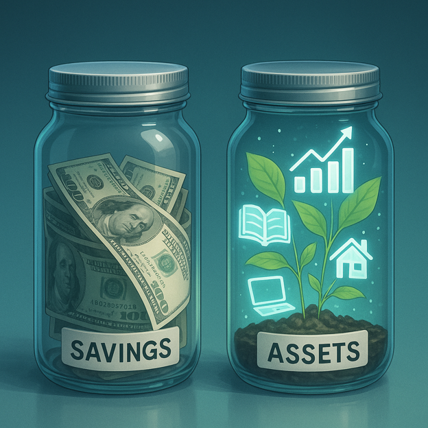 xlearningAI's tweet image. 💡 “Why You Should Build Assets, Not Just Save”

📈 Assets = growth, leverage, freedom.
📘 Write a book, launch a digital product, invest in ETFs.
🧠 Focus on ownership, not just income.
🌱 Assets grow even when you don’t work.

👉 Follow @xlearningAI for similar contents