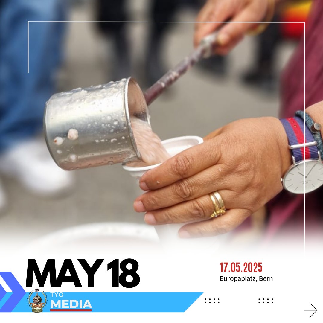 TYOSwiss's tweet photo. Am 17.Mai 2025 wurde auf dem Europaplatz in bern der Tamilische Genozid-gedenktag durchgeführt. Hunderte von Menschen nahmen an der Veranstaltung teil, um ihrer verstorbenen Angehörigen zu gedenken.
Während der Gedenkfeier wurde „Kanji“ verteilt – ein symbolischer Akt der ... https://t.co/tRyZ70AisA