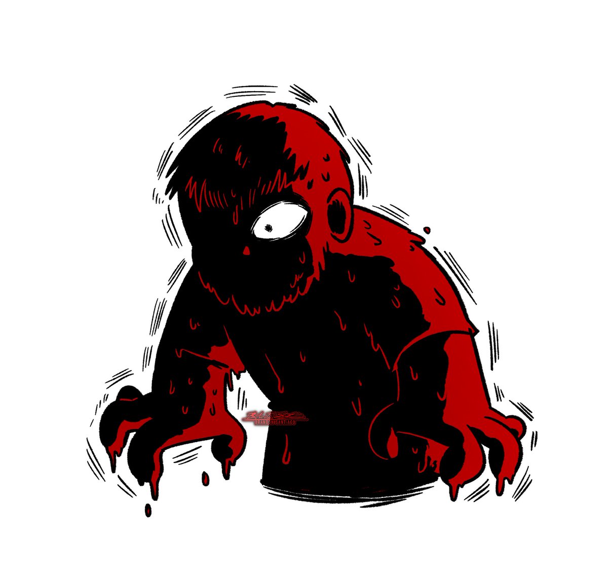 「Just finished Doom The Dark Ages.」|Brandon Santiagoのイラスト