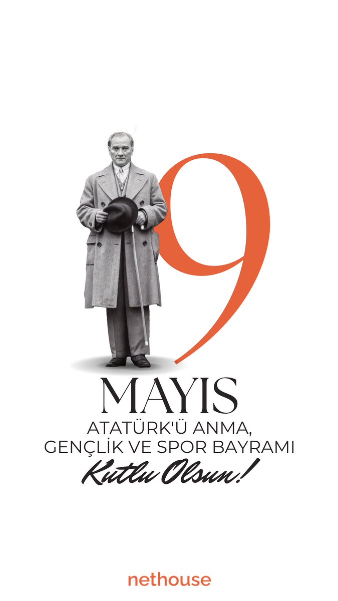 19 Mayıs Atatürk'ü Anma, Gençlik ve Spor Bayramı Kutlu Olsun.